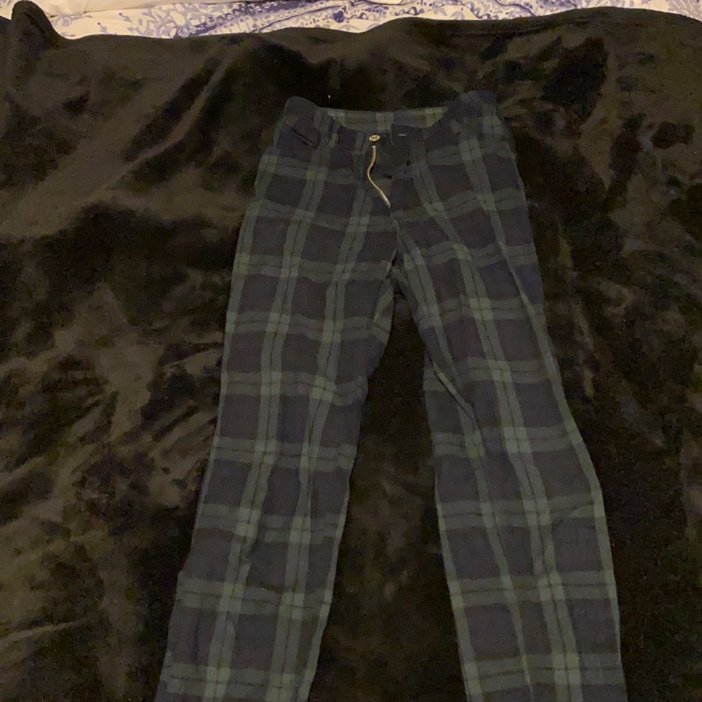 BRANDY MELLVILE plaid pants